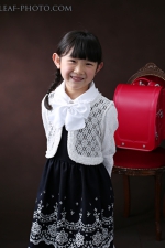 入学　写真　小学校　ランドセル