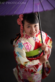 ハーフ成人式写真