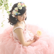 七五三　7歳　ドレス