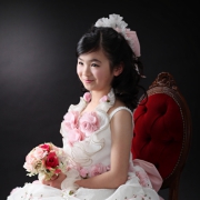 七五三　7歳　ドレス