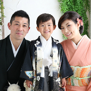 七五三5歳着物レンタル　家族　世田谷区喜多見狛江