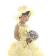 七五三　3歳　ドレス