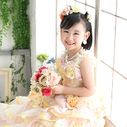七五三　7歳　ドレス