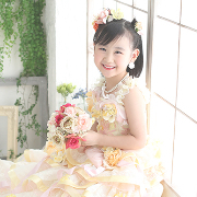 七五三　7歳　ドレス