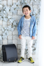 入学 写真 小学校 ランドセル