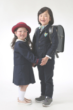 入学 写真 小学校 ランドセル