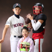 七五三7歳正絹着物レンタル　きょうだい　世田谷区喜多見狛江