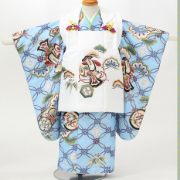 フォトスタジオリーフ5才着物 被布 3歳男児