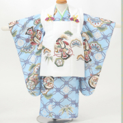 フォトスタジオリーフ5才着物 被布 3歳男児