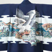 フォトスタジオリーフ5才正絹着物