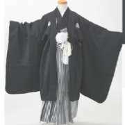 正絹　フォトスタジオリーフ5才着物