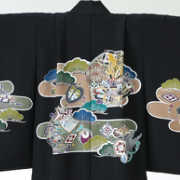 フォトスタジオリーフ5才正絹着物