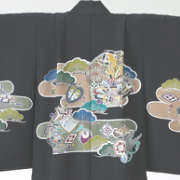 フォトスタジオリーフ5才正絹着物