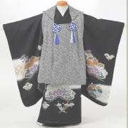 フォトスタジオリーフ5才着物 被布 3歳男児