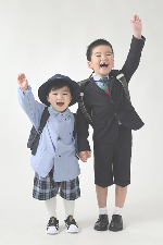 小学校入学写真入園　世田谷区喜多見狛江フォトスタジオリーフ