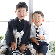 七五三5歳着物レンタル　兄弟　世田谷区喜多見狛江