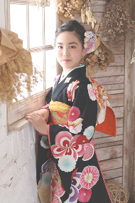 ハーフ成人式写真