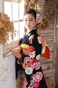 ハーフ成人式写真