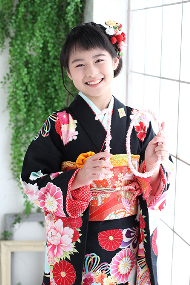 ハーフ成人式写真