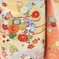 七五三7歳正絹着物千總 世田谷区喜多見狛江写真館