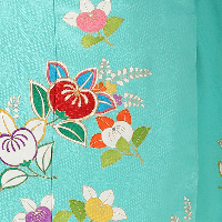 七五三7歳正絹着物千總 世田谷区喜多見狛江写真館