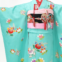 七五三7歳正絹着物千總 世田谷区喜多見狛江写真館