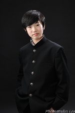 中学校入学写真　世田谷区喜多見狛江フォトスタジオリーフ