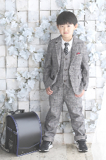 小学校入学写真　世田谷区喜多見狛江フォトスタジオリーフ