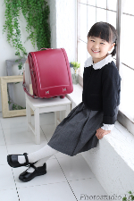 小学校入学写真　世田谷区喜多見狛江フォトスタジオリーフ