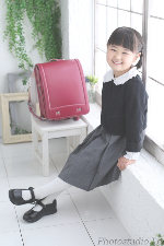小学校入学写真　世田谷区喜多見狛江フォトスタジオリーフ
