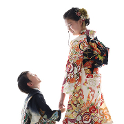 七五三5歳10歳着物レンタル　きょうだい　世田谷区喜多見狛江