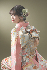 成人式振袖写真 持込ママ振り 世田谷区 喜多見 狛江