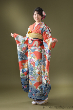 成人式振袖写真 持込ママ振り 世田谷区 喜多見 狛江