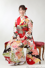 成人式振袖写真  レンタル　世田谷区 喜多見 狛江