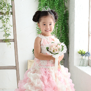 七五三　3歳　ドレス