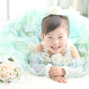 七五三　3歳　ドレス