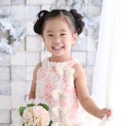 七五三　3歳　ドレス