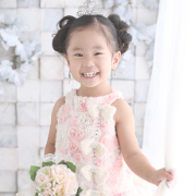 七五三　3歳　ドレス