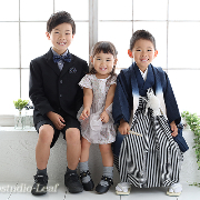 七五三5歳着物レンタル　きょうだい　世田谷区喜多見狛江