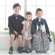 七五三5歳着物レンタル　きょうだい　世田谷区喜多見狛江