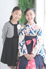 小学校卒業袴撮影　世田谷区喜多見　狛江　成城