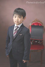 小学校入学写真　世田谷区喜多見狛江フォトスタジオリーフ