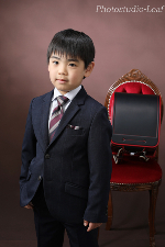 小学校入学写真　世田谷区喜多見狛江フォトスタジオリーフ